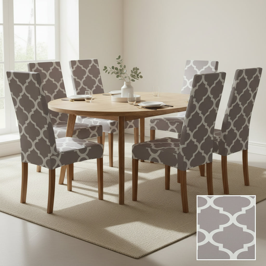 Fundas Premium para Sillas de Comedor | Tela Piel de Durazno 220g – Suavidad y Estilo X Unidad