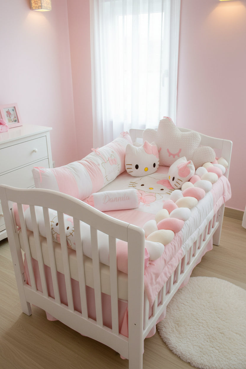 🛏️ Lencería Triblet Personalizada para Cuna – Suavidad y Diseño Exclusivo
