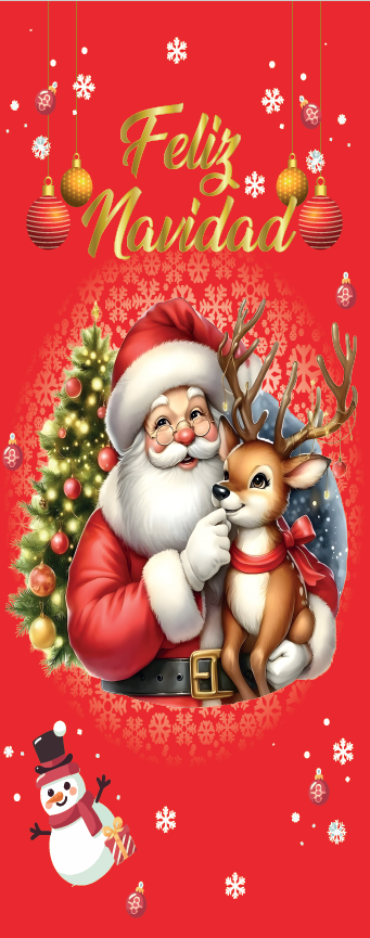 🎄 Puertas Navideñas Decorativas | Bosquejo Textil