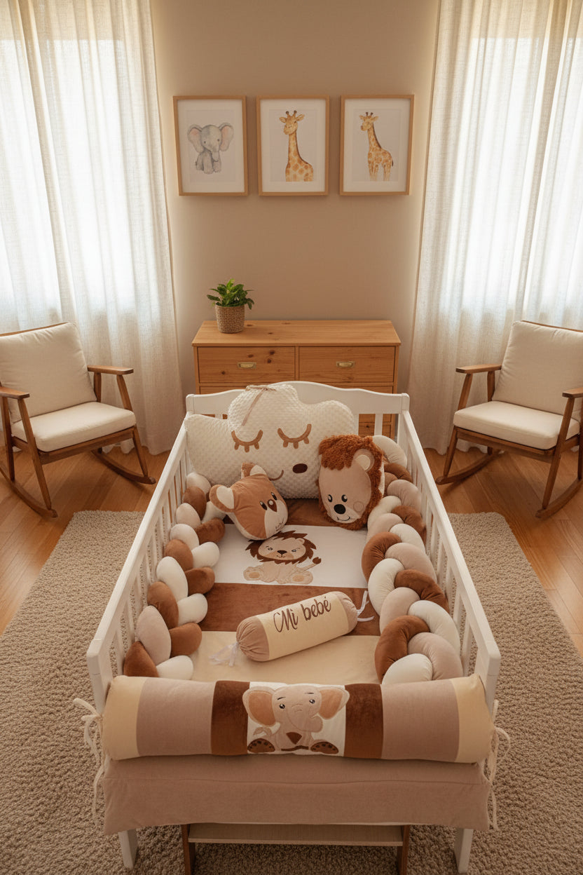 🛏️ Lencería Triblet Personalizada para Cuna – Suavidad y Diseño Exclusivo